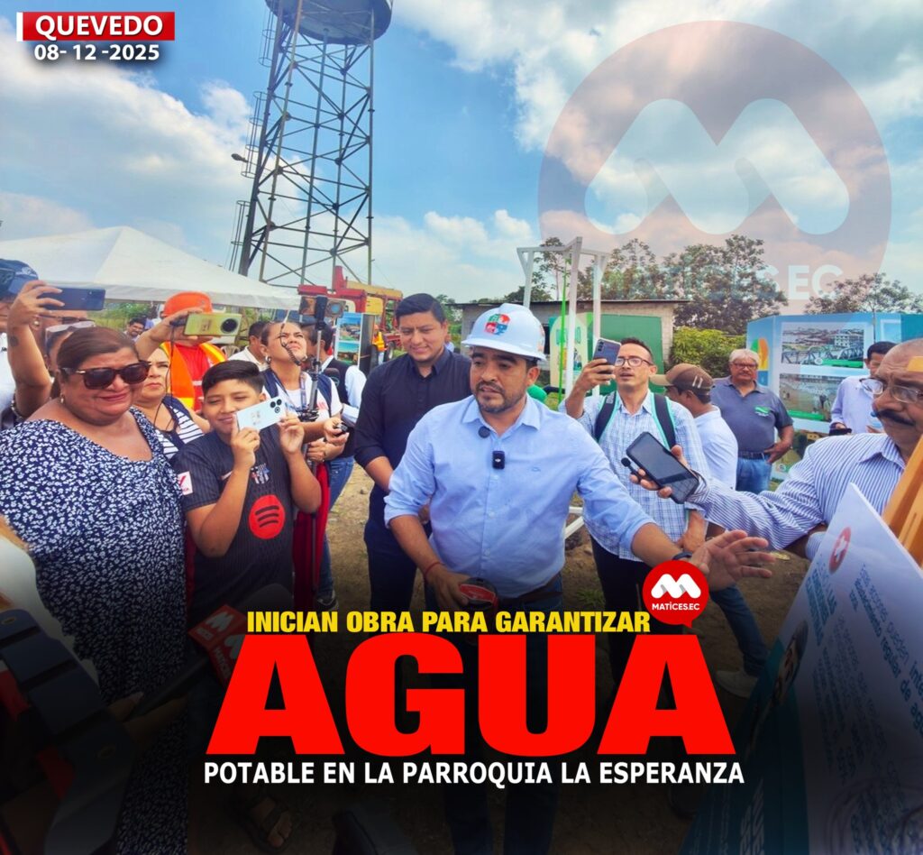 OBRAS PARA GARANTIZAR AGUA POTABLE AVANZAN EN LA PARROQUIA LA ESPERANZA ...